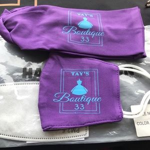 Mask and headband set